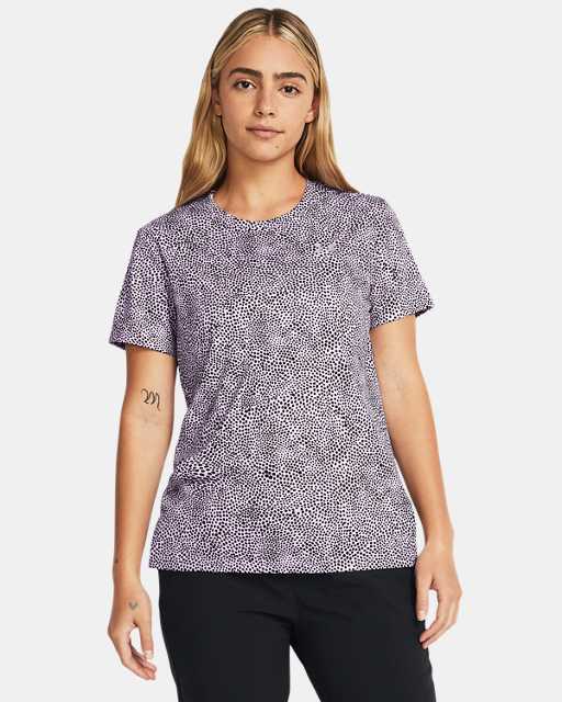 Women's UA Tech™ Printed Short Sleeve